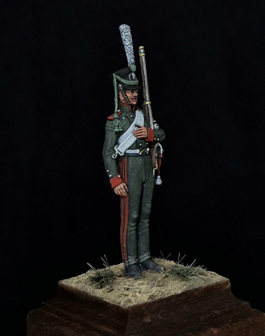 Фигурки: Рядовой армейского конно-егерского полка. Россия, 1812-14гг, фото #3