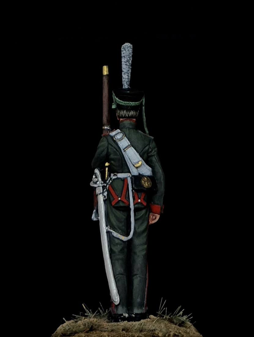 Фигурки: Рядовой армейского конно-егерского полка. Россия, 1812-14гг, фото #4