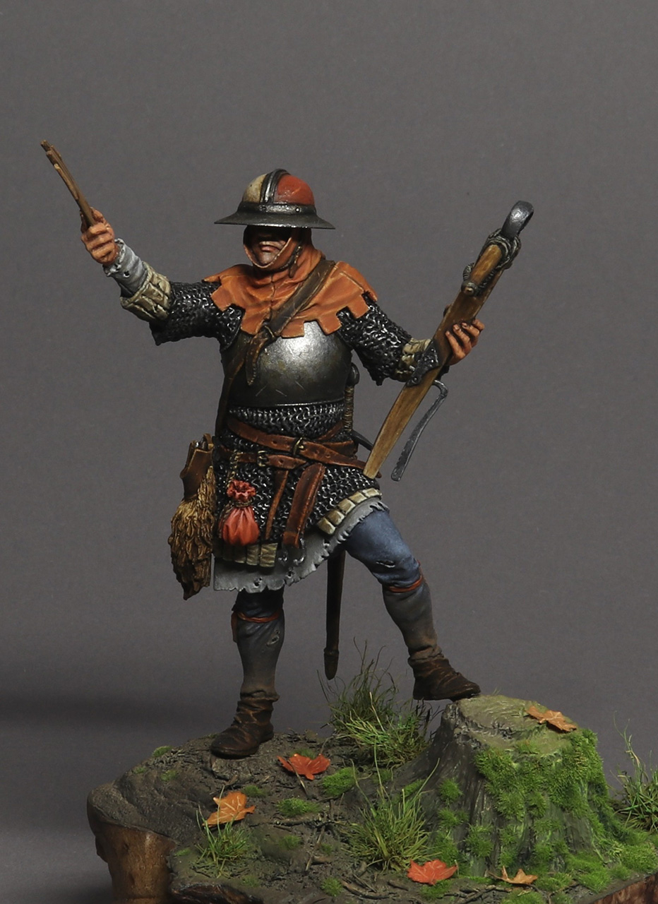 Figures: Crossbowman, 14th century, photo #8