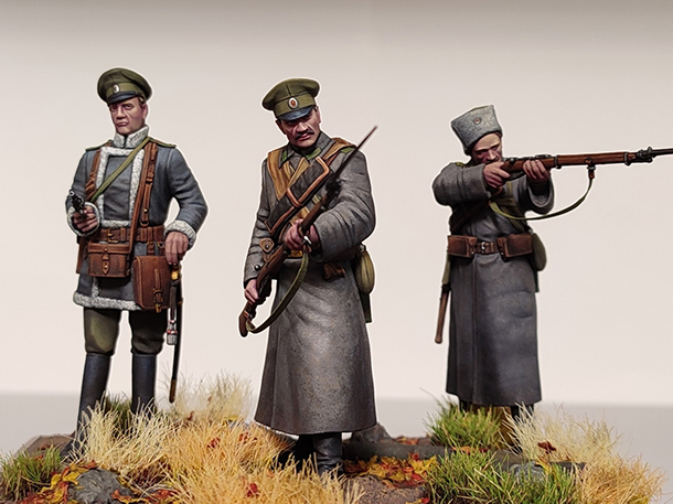 Диорамы и виньетки: Бойцы Русской императорской армии (ПМВ)