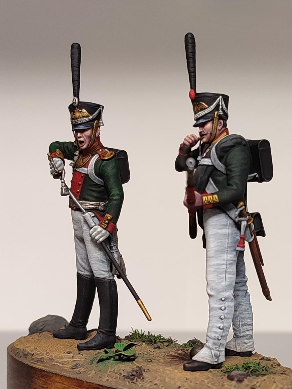 Фигурки: Офицер и рядовой Лейб-гвардии Литовского полка, фото #3
