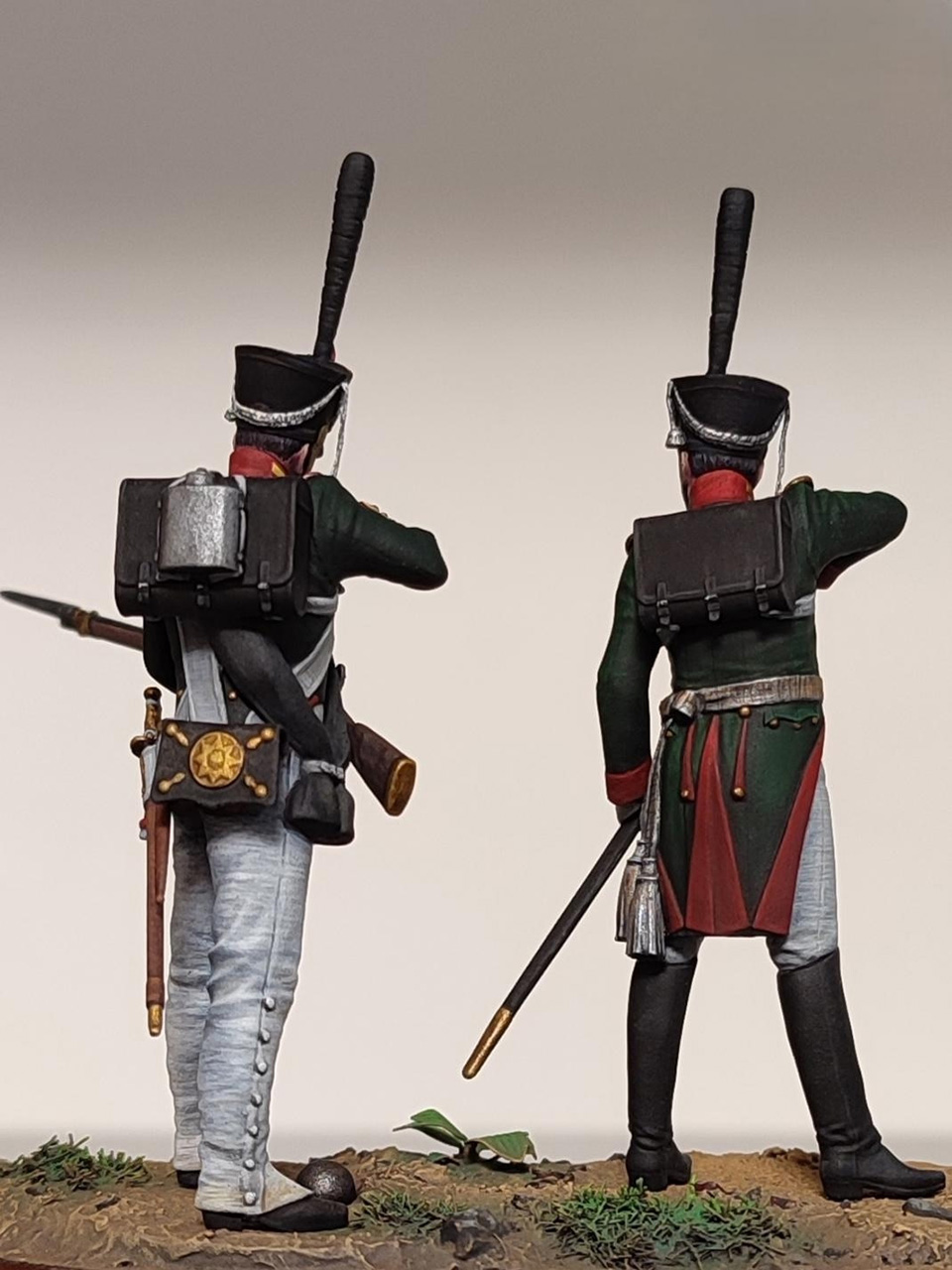 Фигурки: Офицер и рядовой Лейб-гвардии Литовского полка, фото #7
