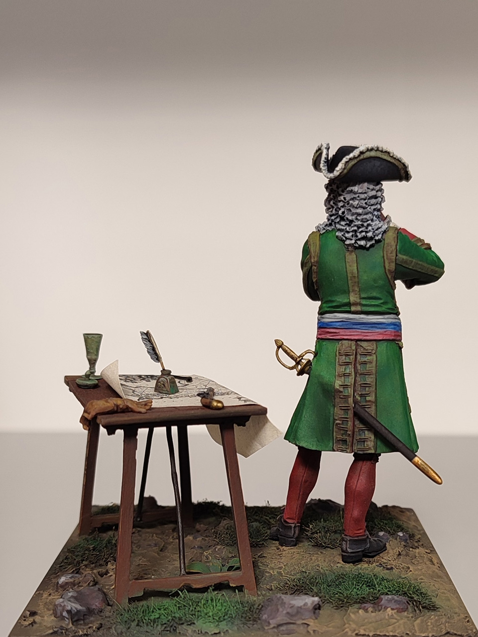 Фигурки: Офицер русской армии, 1707-1713г., фото #2