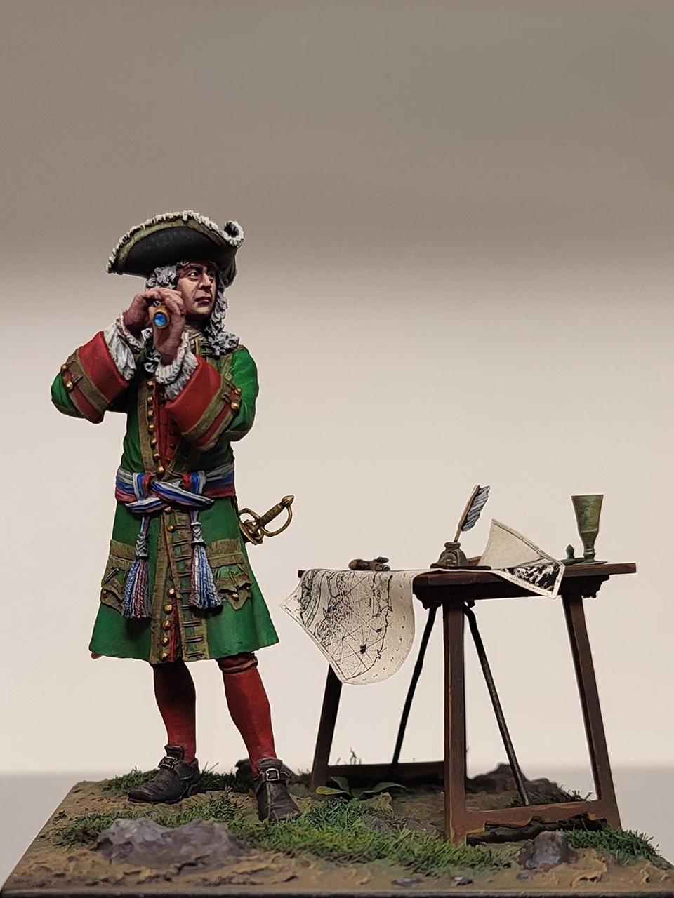 Фигурки: Офицер русской армии, 1707-1713г., фото #5