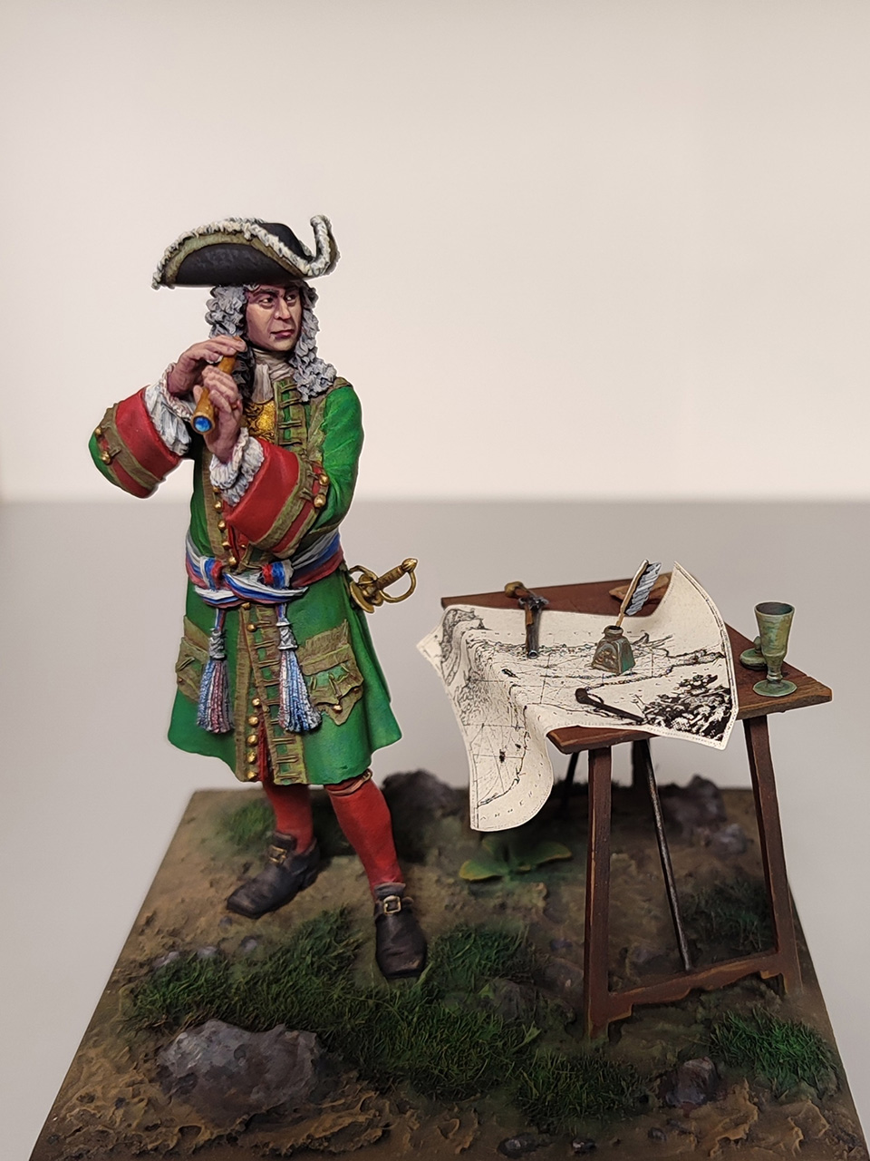 Фигурки: Офицер русской армии, 1707-1713г., фото #6