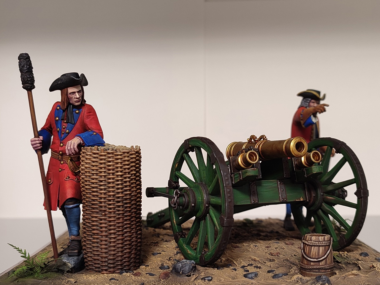 Диорамы и виньетки: Артиллеристы Петра I, фото #1