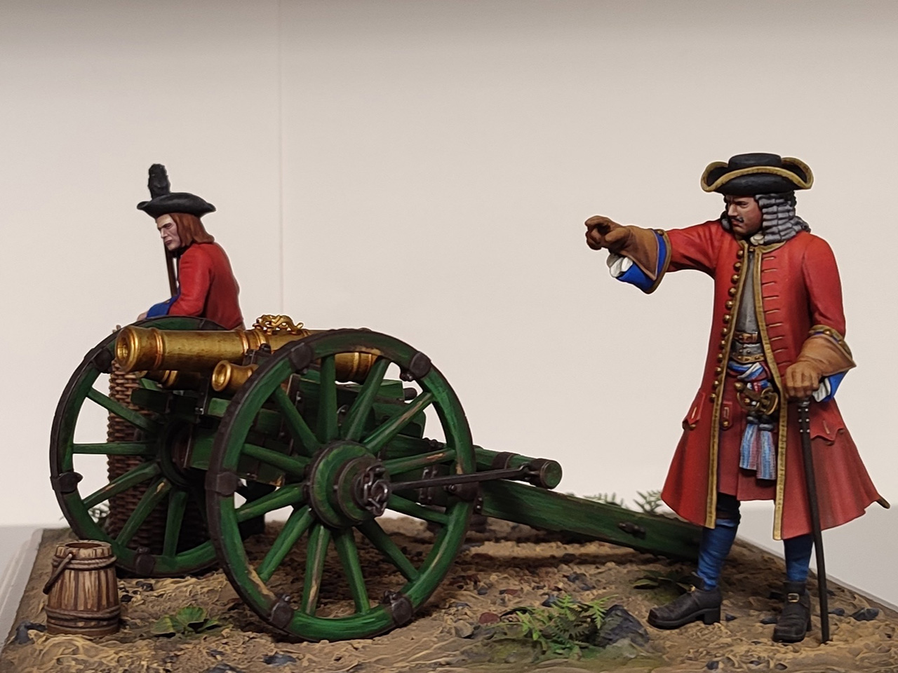 Диорамы и виньетки: Артиллеристы Петра I, фото #4