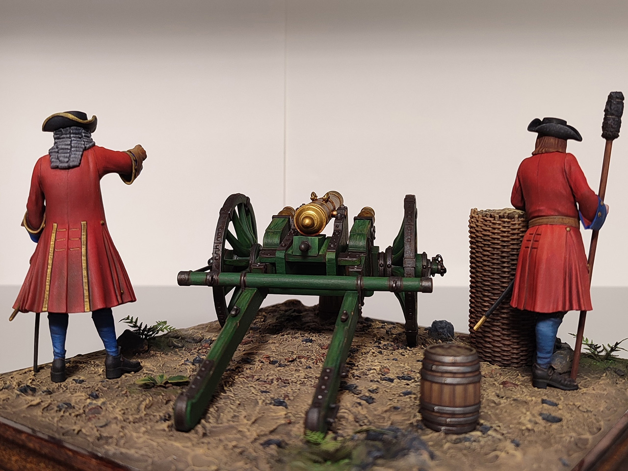 Диорамы и виньетки: Артиллеристы Петра I, фото #5