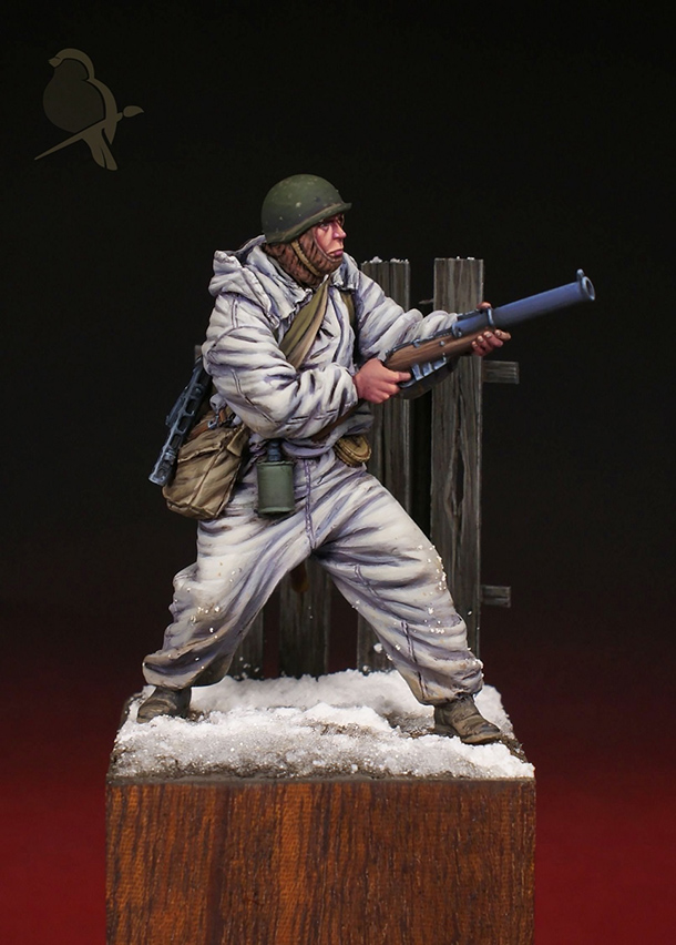 Фигурки: Боец с РМН-50. Битва за Харьков, 1943г. Фигурки: Боец с РМН-50. Битва за Харьков, 1943г.