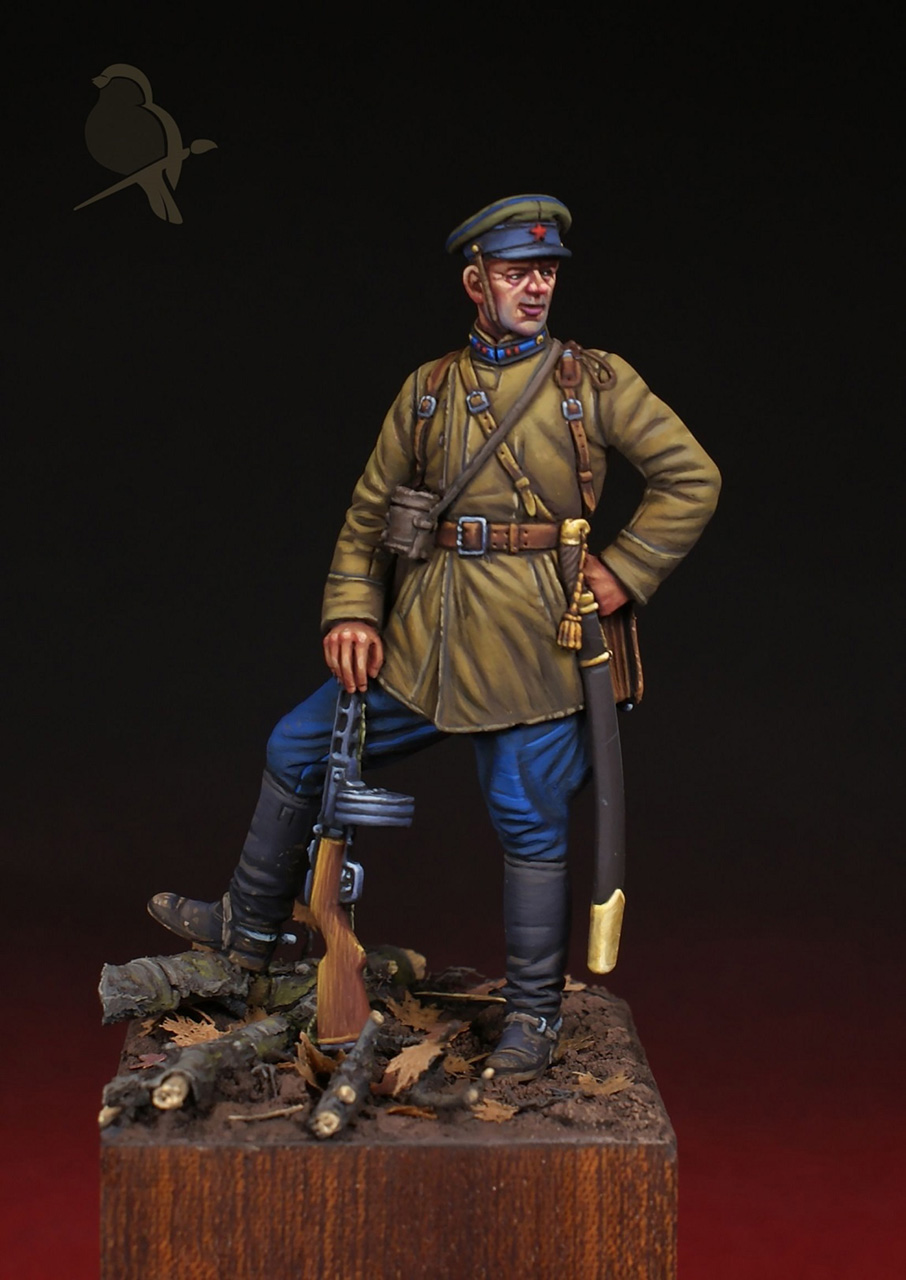 Figures: Major, Red Army cavalry, 1939-42, photo #1