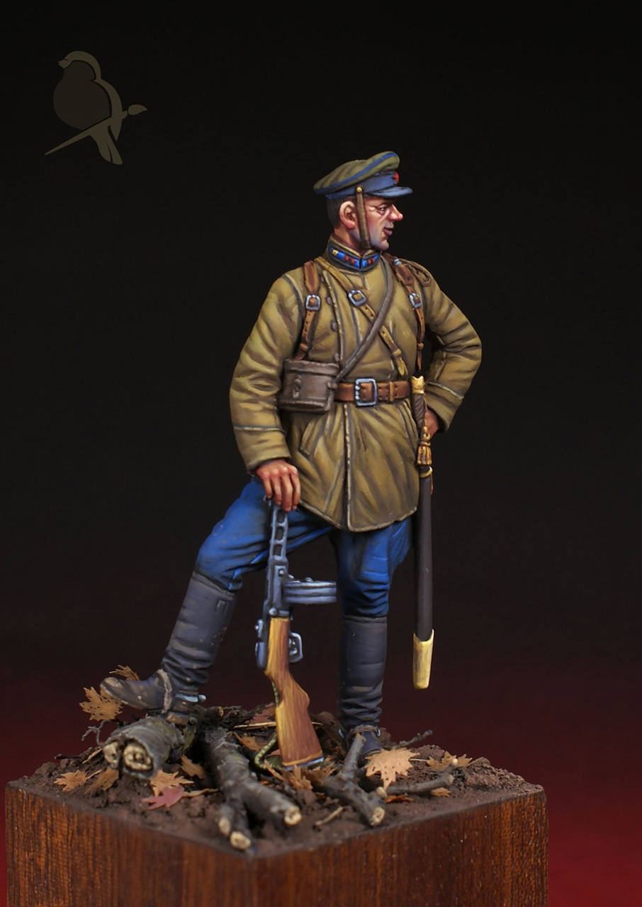 Figures: Major, Red Army cavalry, 1939-42, photo #3