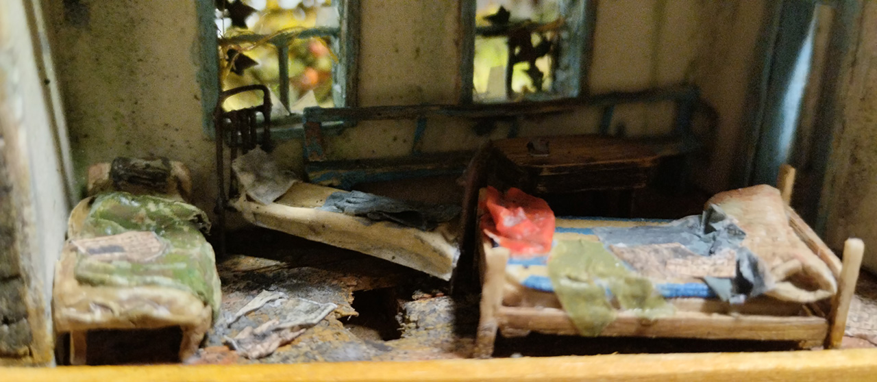 Диорамы и виньетки: Зона отчуждения: Дом мародеров, фото #11