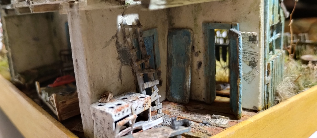 Диорамы и виньетки: Зона отчуждения: Дом мародеров, фото #13