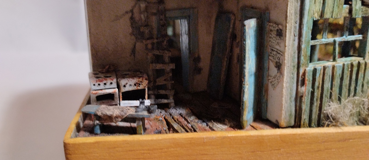 Диорамы и виньетки: Зона отчуждения: Дом мародеров, фото #14