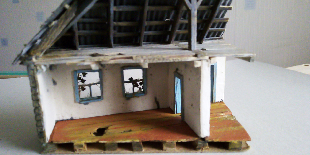 Диорамы и виньетки: Зона отчуждения: Дом мародеров, фото #15