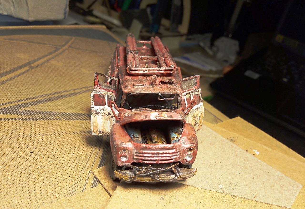 Диорамы и виньетки: Зона отчуждения: Дом мародеров, фото #18