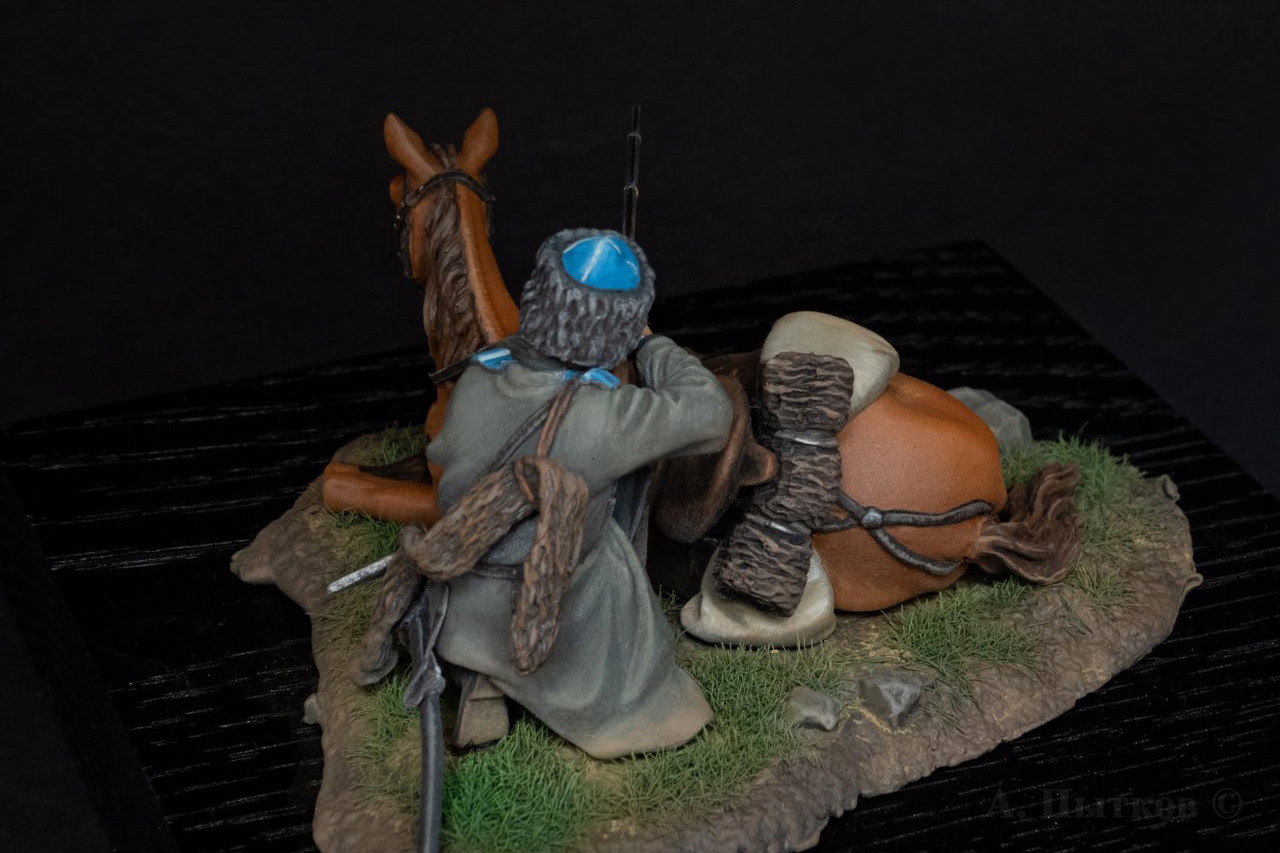 Фигурки: Казак Войска Терского,1817-1864, фото #7