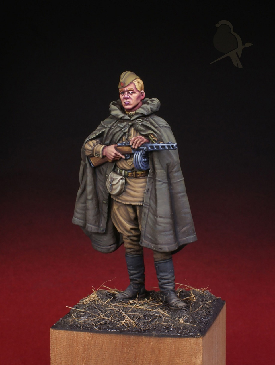 Figures: Red Army submashine gunner, 1943-45, photo #1