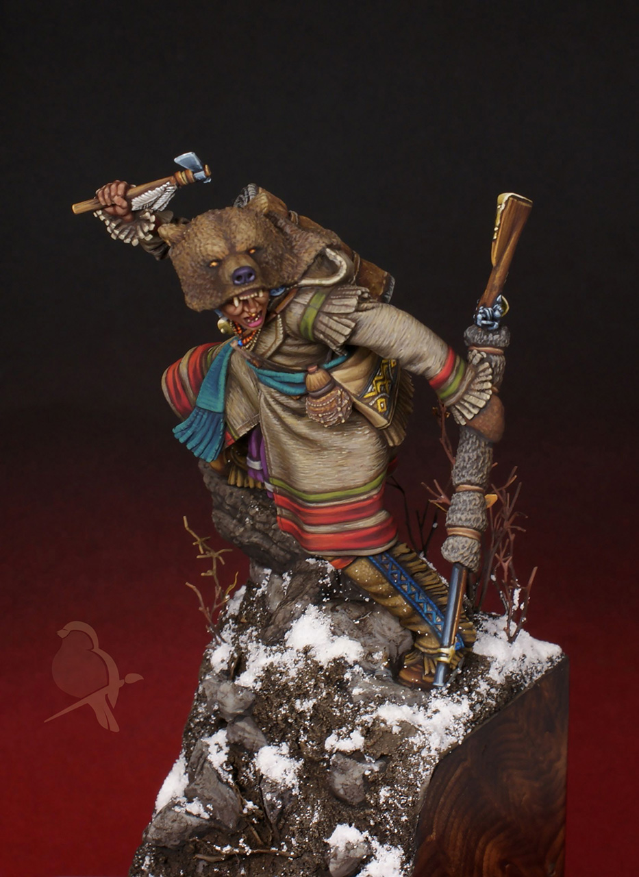 Figures: The Indian. Battle on Snowshoes, photo #2