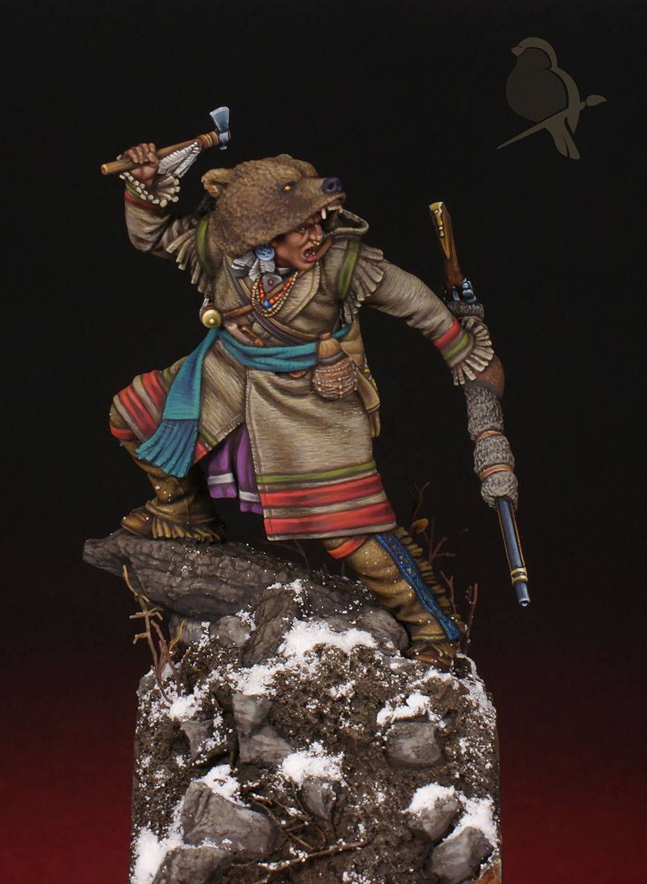 Figures: The Indian. Battle on Snowshoes, photo #3