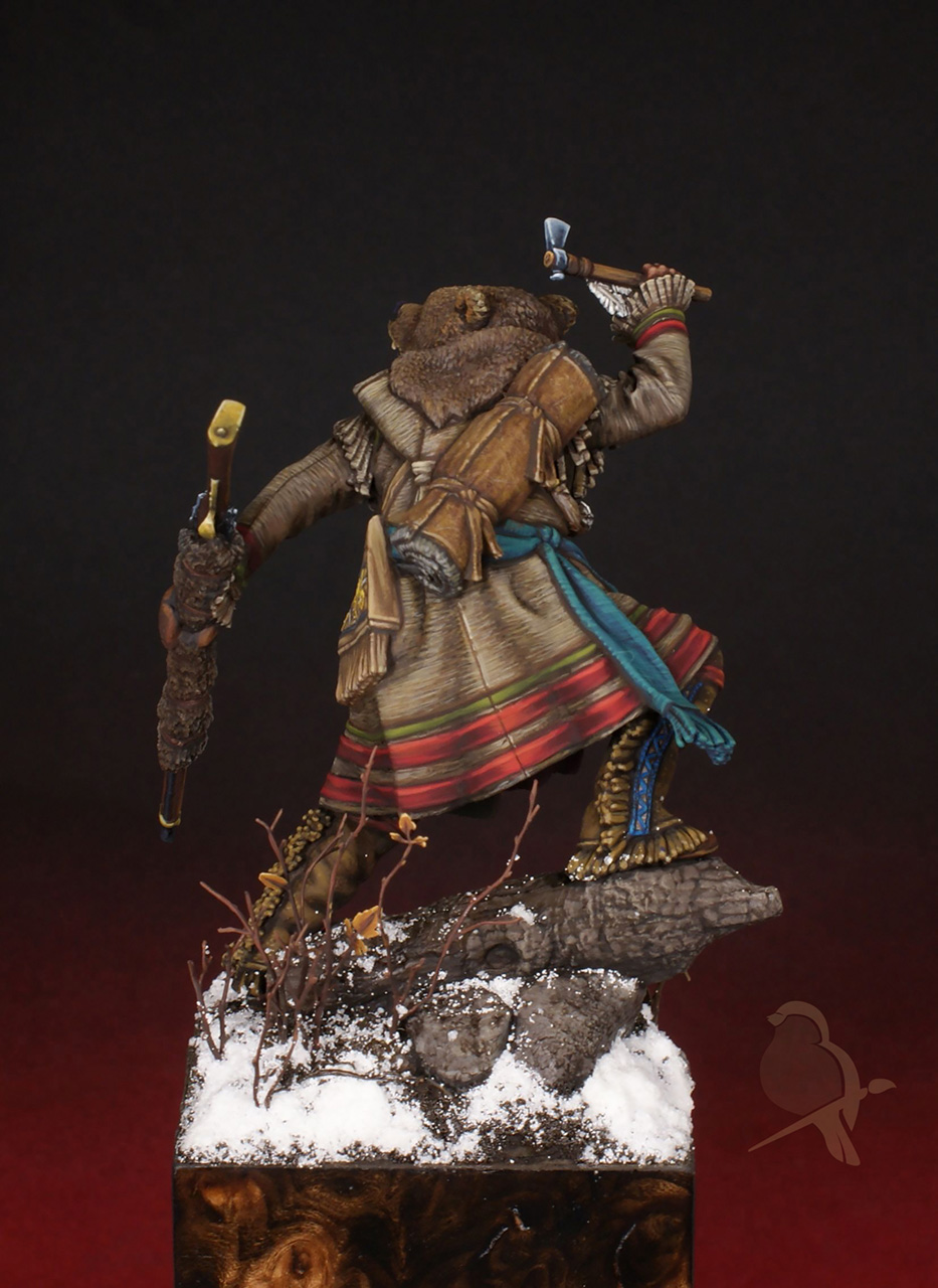 Figures: The Indian. Battle on Snowshoes, photo #5