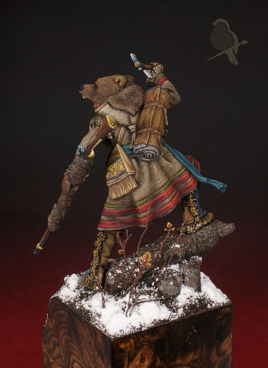 Figures: The Indian. Battle on Snowshoes, photo #6