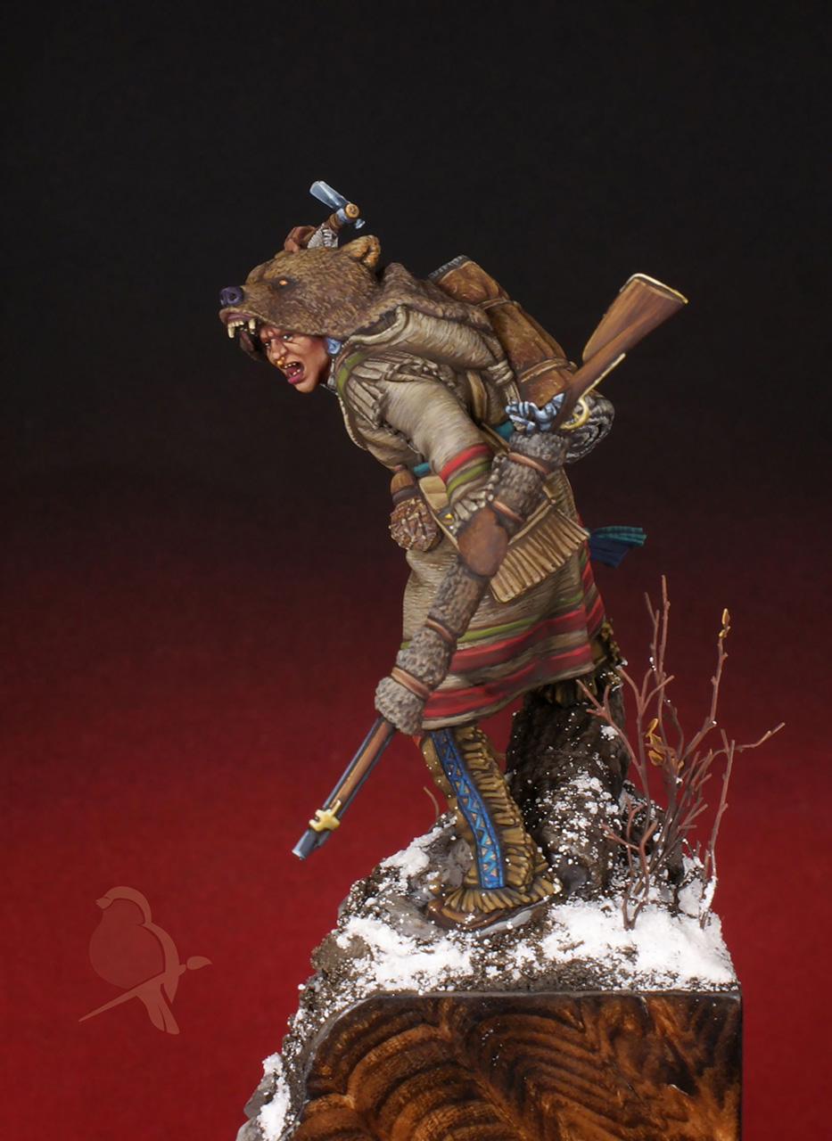 Figures: The Indian. Battle on Snowshoes, photo #7