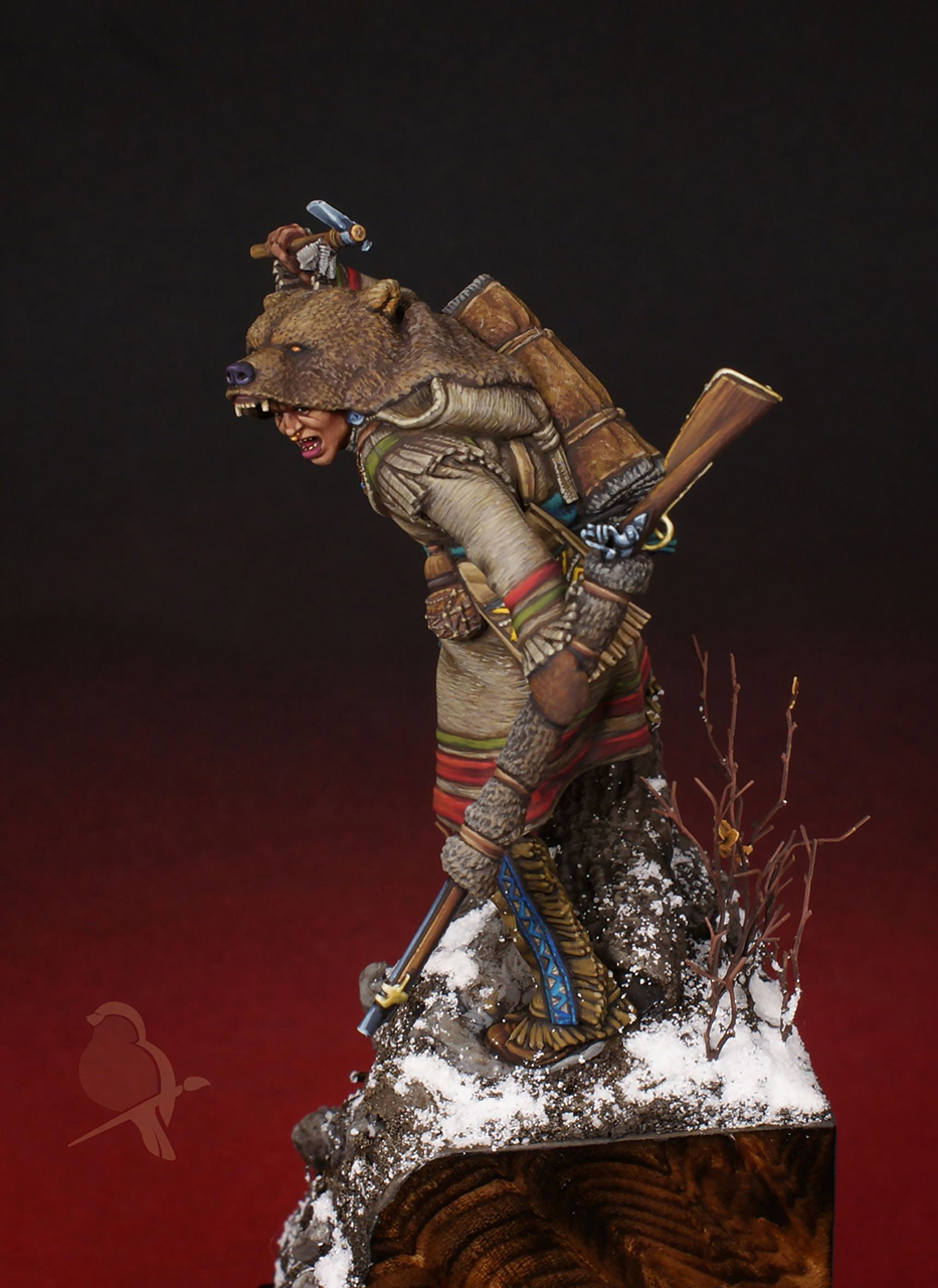 Figures: The Indian. Battle on Snowshoes, photo #8