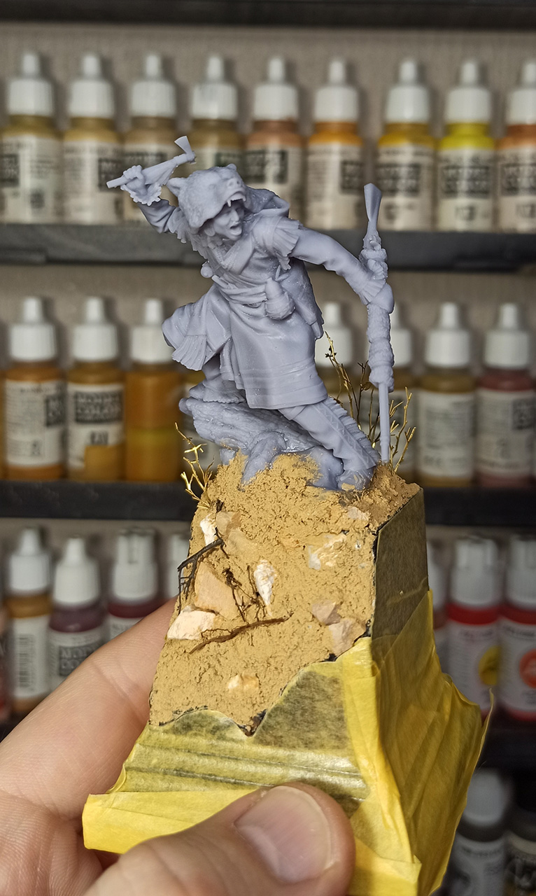 Figures: The Indian. Battle on Snowshoes, photo #9