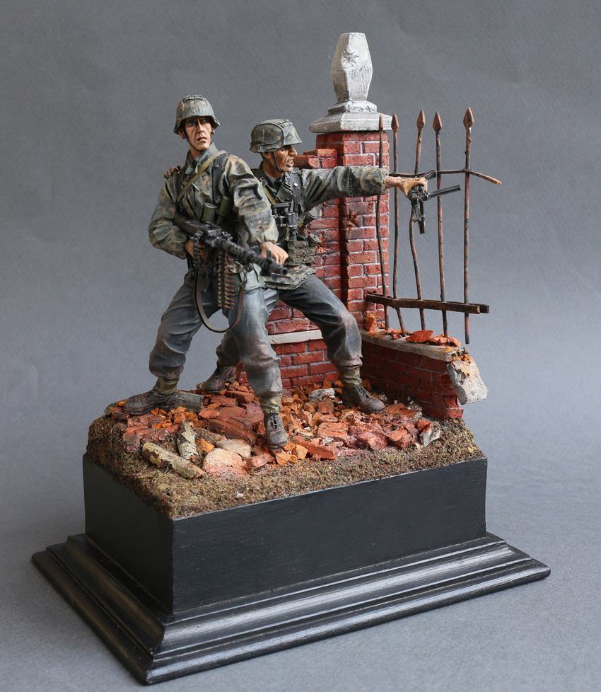 Диорамы и виньетки: Расчет MG-34, фото #1