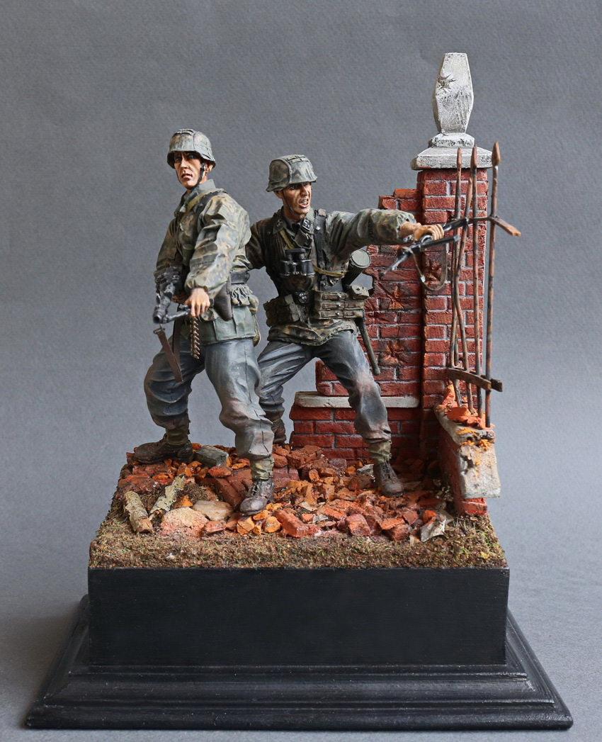 Диорамы и виньетки: Расчет MG-34, фото #2