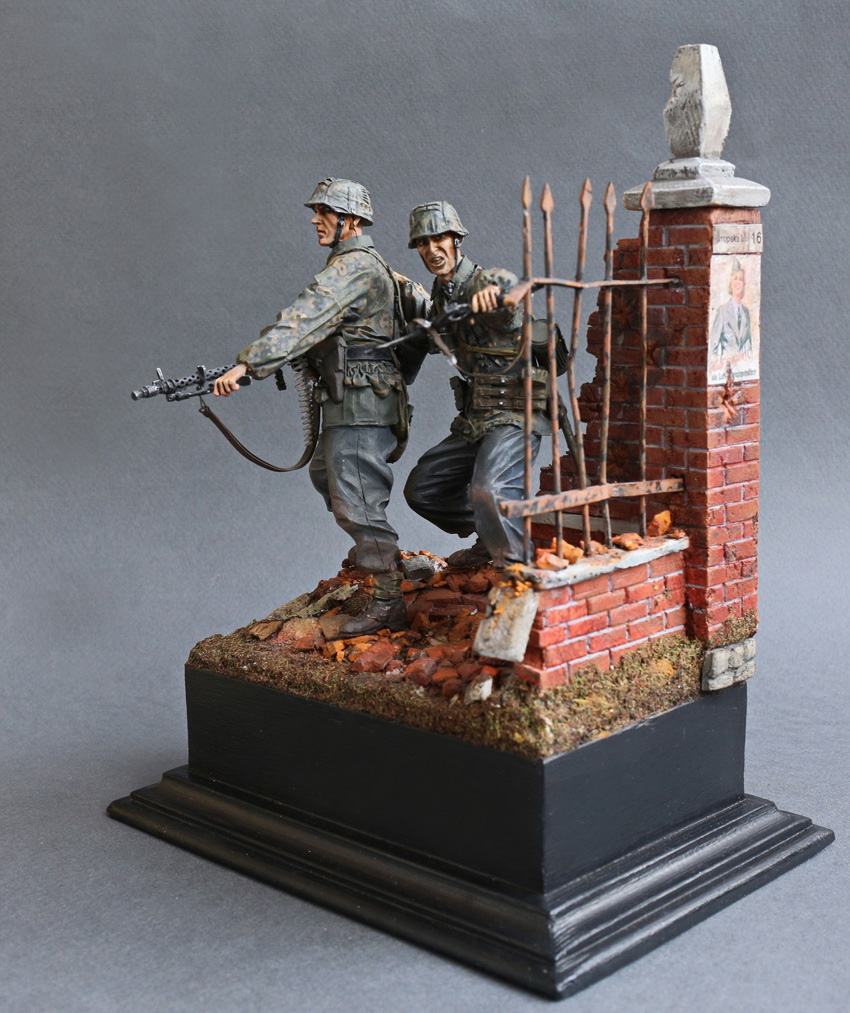 Диорамы и виньетки: Расчет MG-34, фото #3