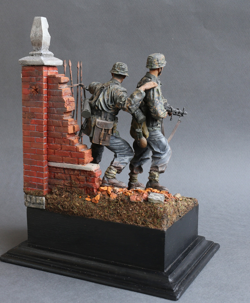 Диорамы и виньетки: Расчет MG-34, фото #4