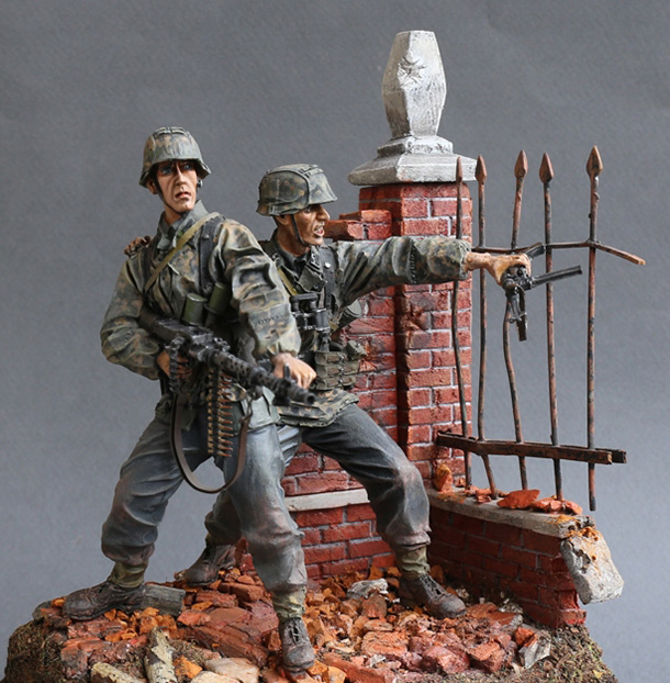 Диорамы и виньетки: Расчет MG-34