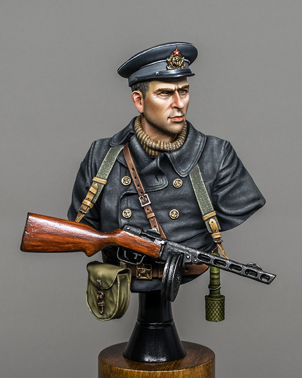 Figures: Soviet marine officer