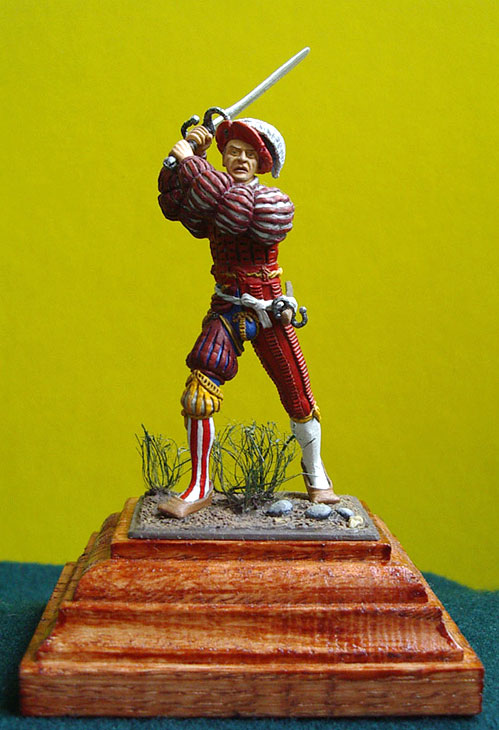 Figures: German Landsknecht, early XVI c., photo #1