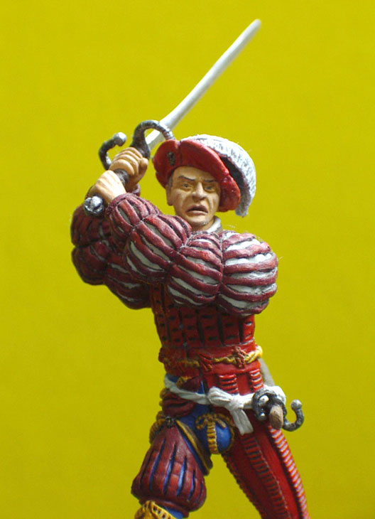 Figures: German Landsknecht, early XVI c., photo #5