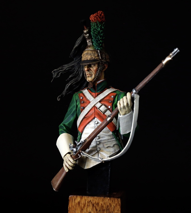 Figures: French dragoon, 2nd regt, 1805, photo #1