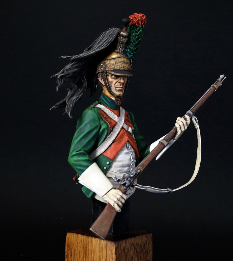 Фигурки: Французский драгун, второй полк, Ульмская кампания, 1805 г., фото #2