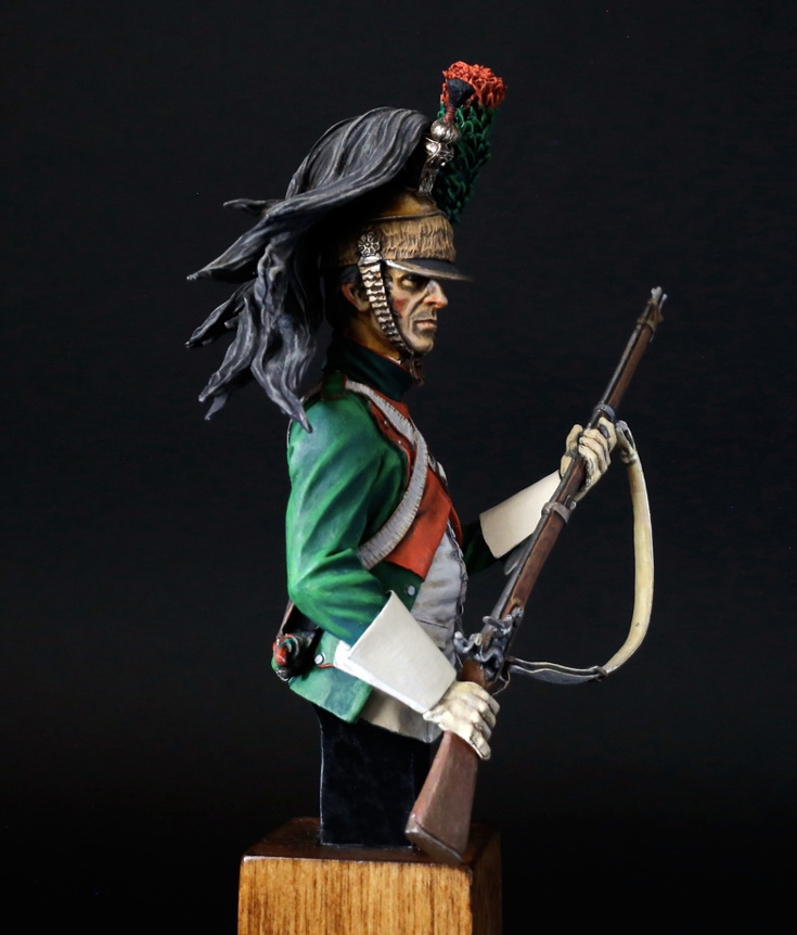 Фигурки: Французский драгун, второй полк, Ульмская кампания, 1805 г., фото #3