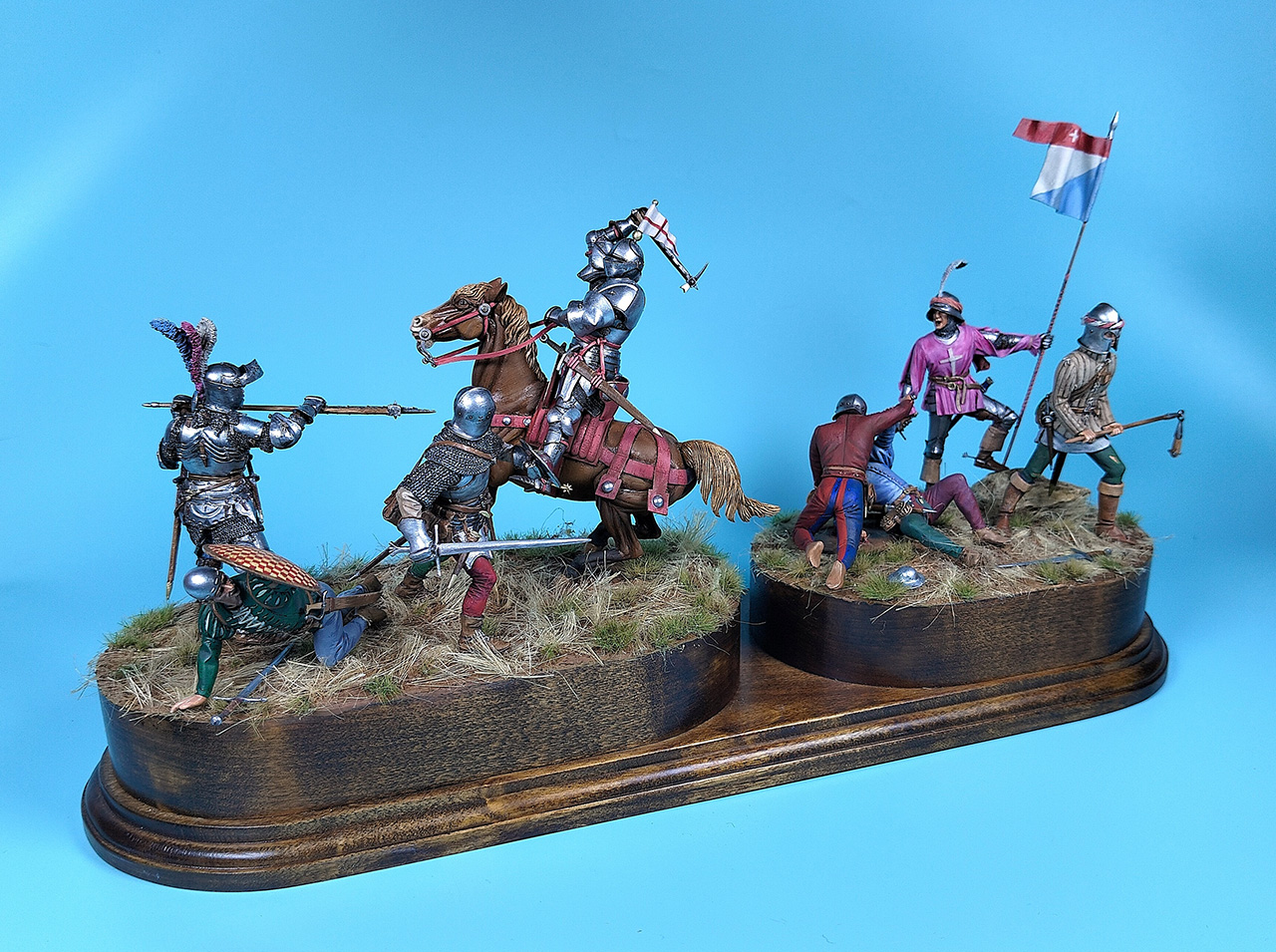 Диорамы и виньетки: Средневековое сражение, фото #1