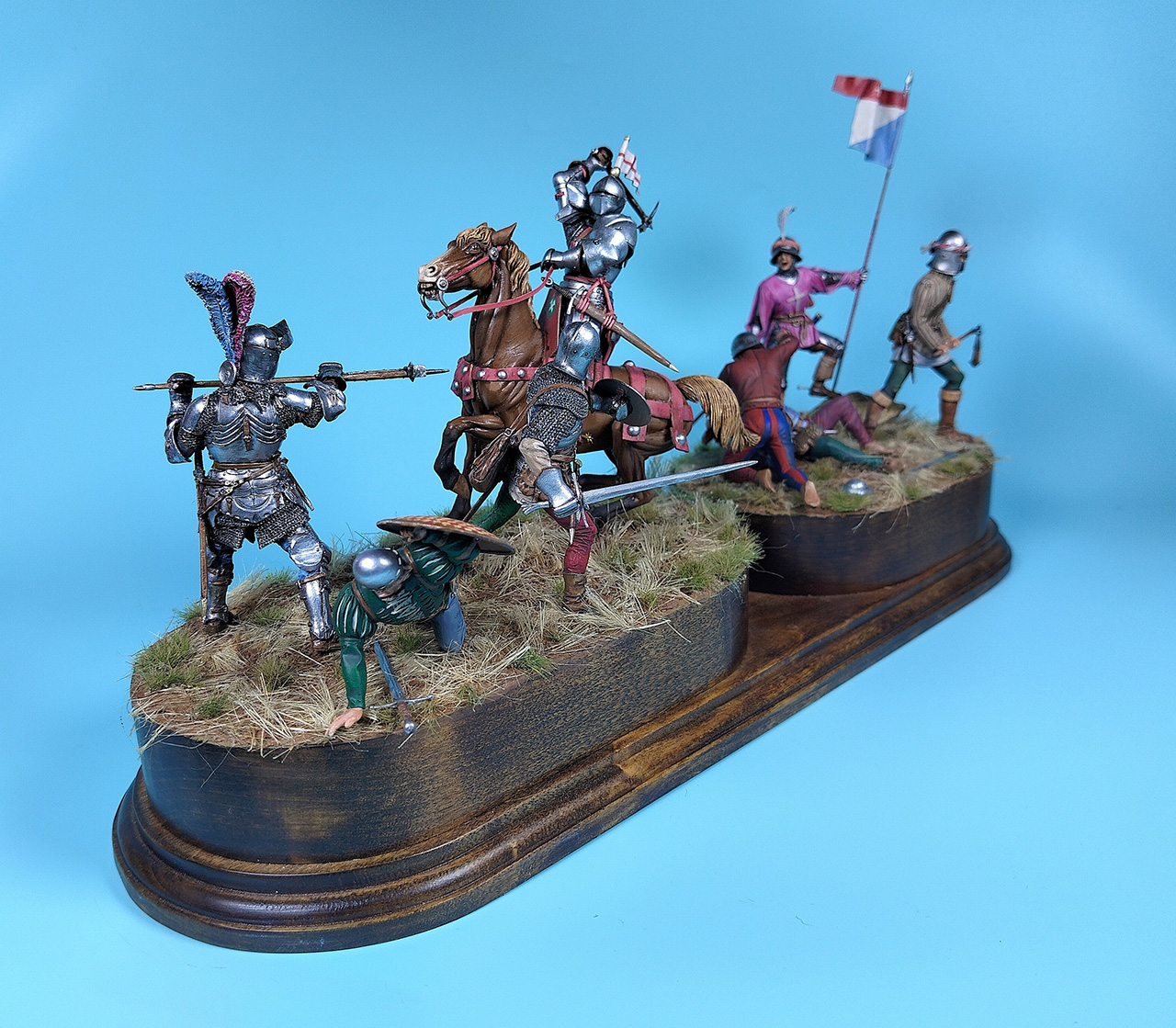 Диорамы и виньетки: Средневековое сражение, фото #3