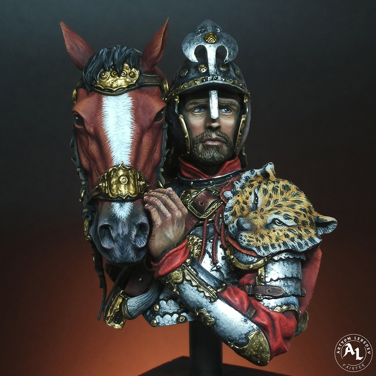 Figures: Polish winged hussar, 17th century, photo #1