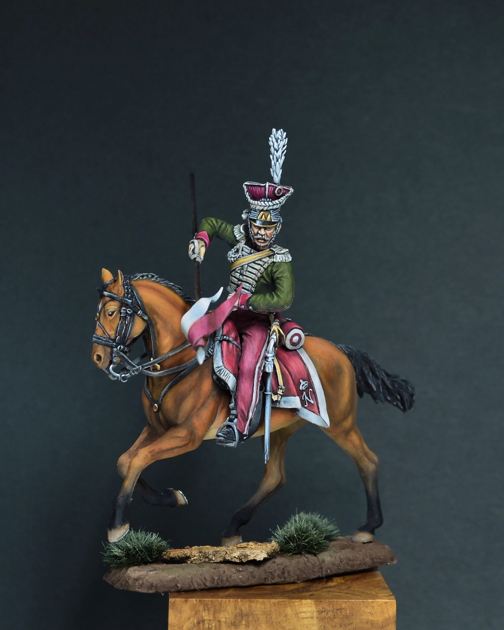 Фигурки: Шеволежер-лансьер королевской гвардии Неаполя, фото #1