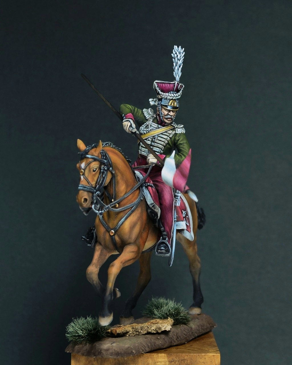 Фигурки: Шеволежер-лансьер королевской гвардии Неаполя, фото #2