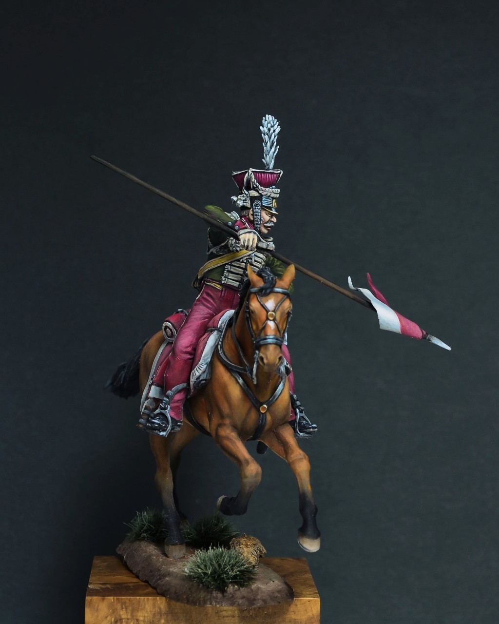 Фигурки: Шеволежер-лансьер королевской гвардии Неаполя, фото #3