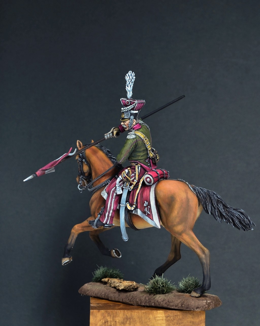 Фигурки: Шеволежер-лансьер королевской гвардии Неаполя, фото #7
