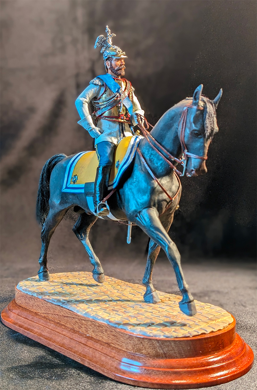 Фигурки: Николай II в форме Её Величества кирасирского полка, фото #3
