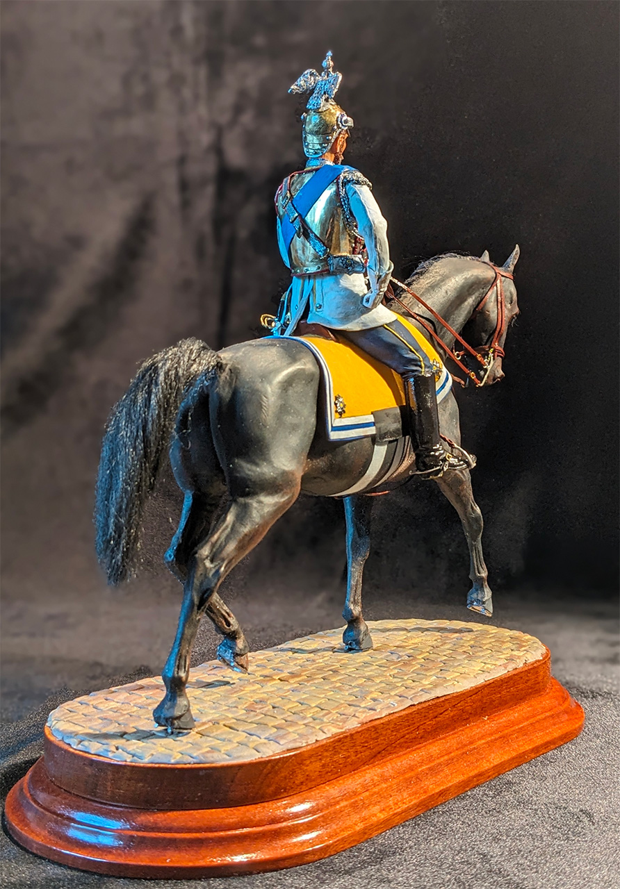 Фигурки: Николай II в форме Её Величества кирасирского полка, фото #4