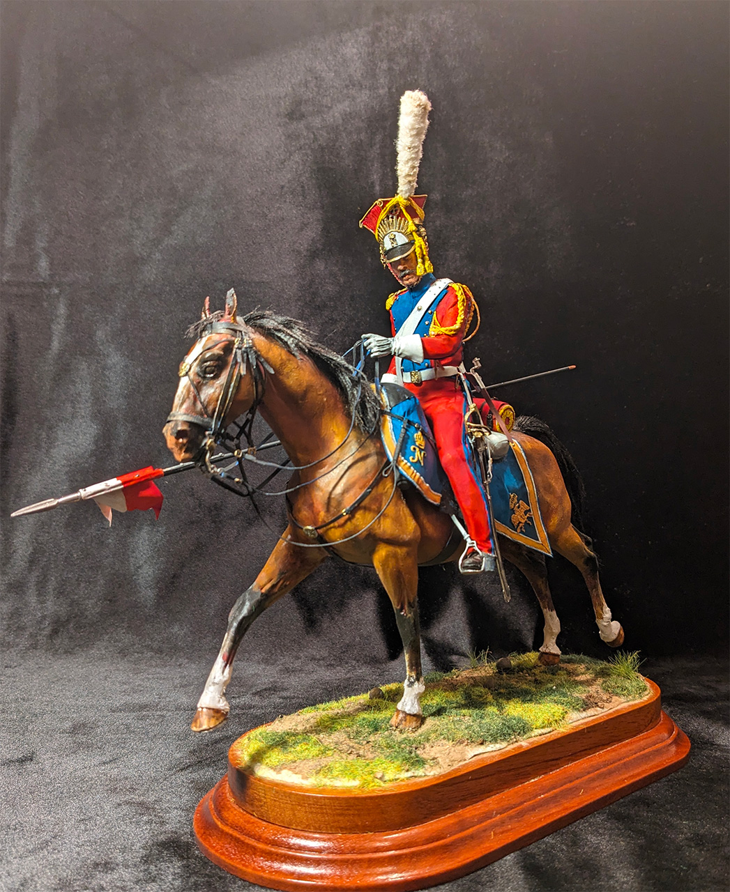 Figures: Private, chevaux legers of Emperor's Guard, photo #1